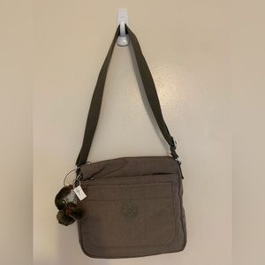 Kipling Sebastian Crossbody Purse- Soft Earthy Beige